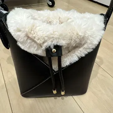 ZARA 인조 모피 2way 숄더백 자라 완판!