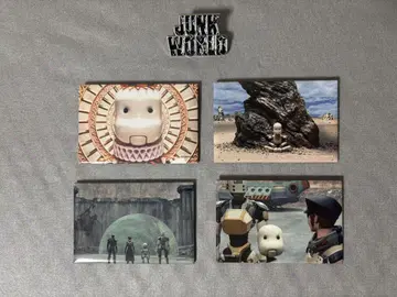JUNK WORLD 정크 월드 핑 배지, 캔 배지