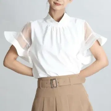 새상품 숄더 시어 탑 SCOT CLUB