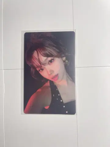 LE SSERAFIM 채원 Weverse 럭키 드로우 2차 트레이딩 카드