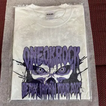 L 사이즈 ONE OK ROCK DETOX JAPAN TOUR 셔츠
