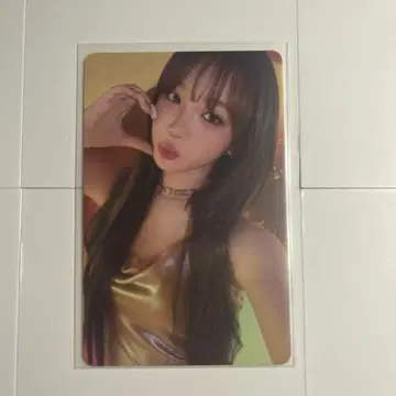 LE SSERAFIM 채원 OT 타워 레코드 럭키 드로우 트레이딩 카드