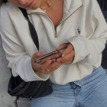 하프 지퍼 인기 멀티 컬러 포니