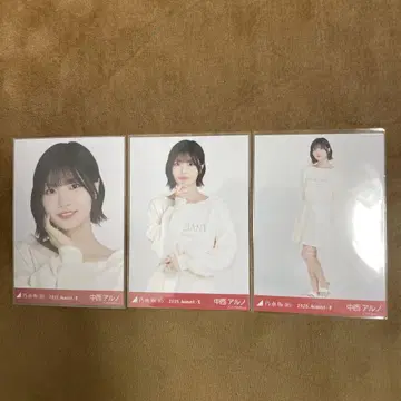 노기자카46 브로마이드 나카니시 아루노