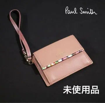 폴스미스 프래그먼트 케이스 카드 케이스 코인 케이스 꽃무늬 미사용품