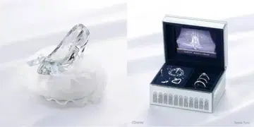 디즈니 신데렐라 유리 구두, 오르골 주얼리 BOX