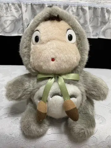 토토로 봉제 인형 후드 부착