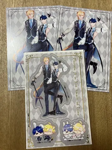 109 가련한 베타는 사랑을 모른다 스티커 엽서 천 스티커