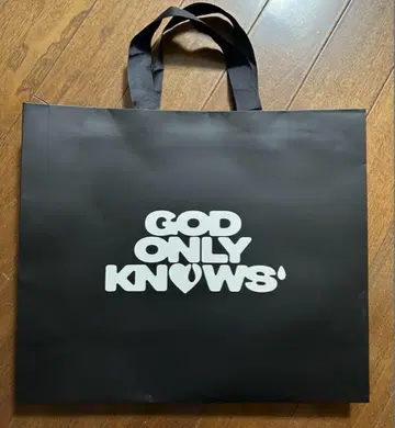 GOD ONLY KNOWS 쇼퍼 POPUP