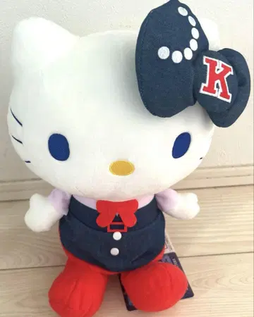 택 포함 키티 봉제 인형