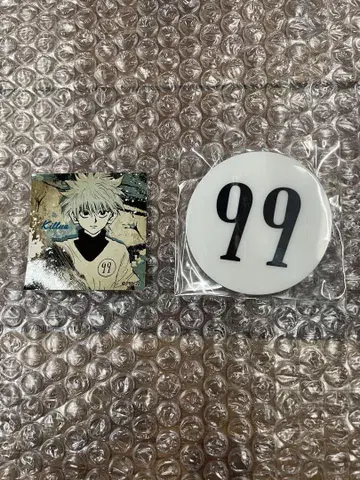HUNTER x HUNTER 번호판 아크릴 배지 스티커 키루아