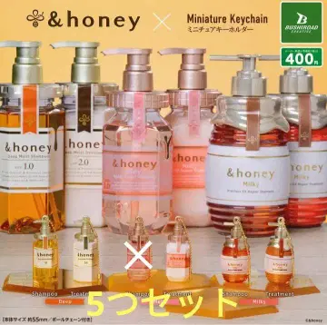 &honey 미니어처 키링 가챠 새상품 가챠가챠 5개 세트