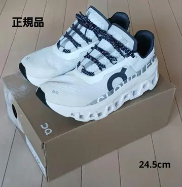 On 신발 Cloudmonster2 스니커즈 화이트 24.5cm