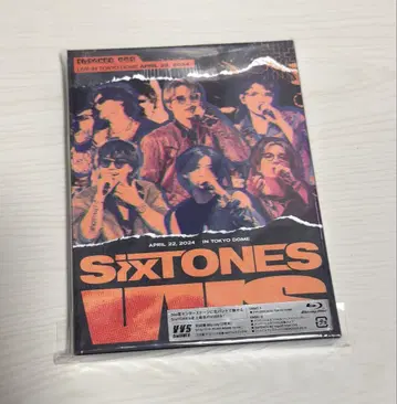 [ 새상품급 ] SixTONES VVS 라이브 BluRay