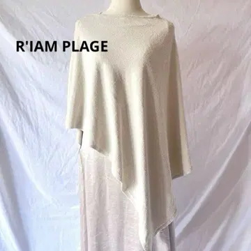 R'IAM PLAGE 실크 네프 판초 풀오버 리암 플라주