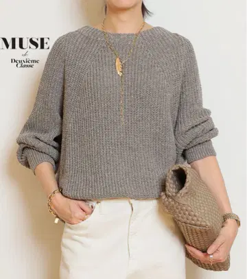 25ss Deuxieme Classe Lily Linen 아제 풀오버