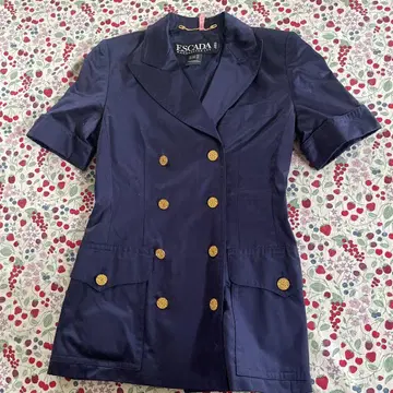 ESCADA 네이비 자켓