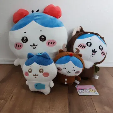 하치와레 봉제 인형 세트
