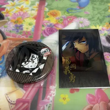 귀멸의 칼날 ufotable dining 기유 폴라로이드 캔뱃지