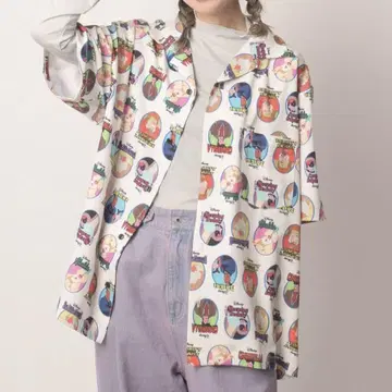PONEYCOMB DisneyPrincess Fathers/올 패턴 셔츠
