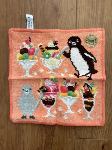 FEILER LOVERARY Suica 펭귄 타월 손수건