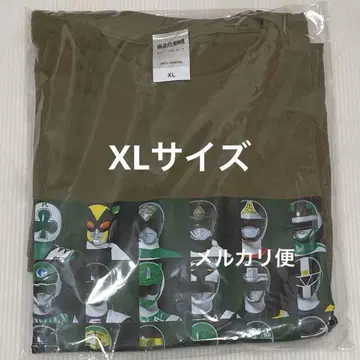 [ XL ] T셔츠 그린 집합 전 슈퍼 전대전 그린