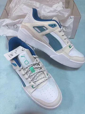 Puma FF14 콜라보 스니커즈 화이트