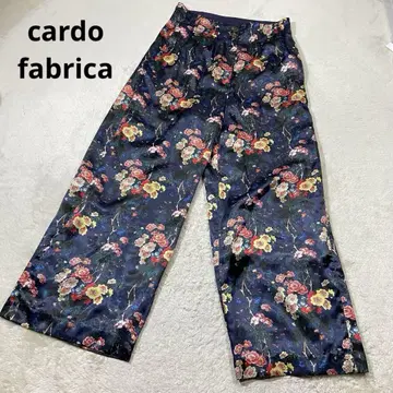 cardo fabrica 꽃무늬 와이드 팬츠