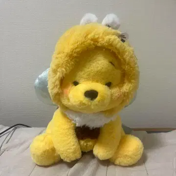 디즈니 푸우 봉제 인형 벌 꿀
