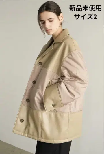 CLANE LEATHER SWITCHING OVER JACKET