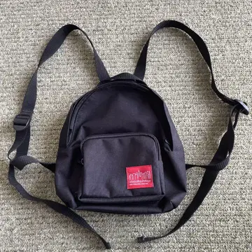 새상품급 Manhattan Portage 미니 블랙 백팩
