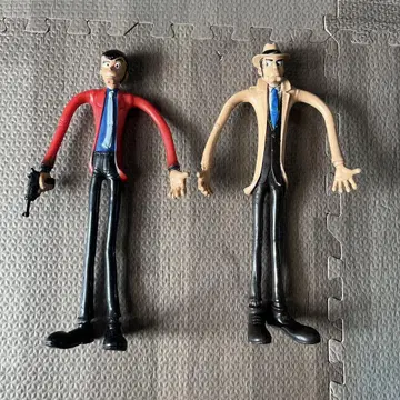 루팡 3세 제니가타 경부 꼬물꼬물 인형 피규어