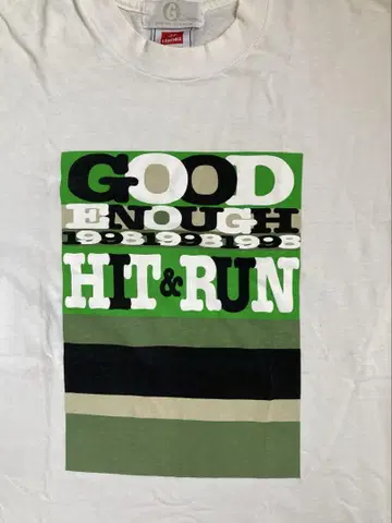 GOOD ENOUGH 굿이너프 HIT&RUN M