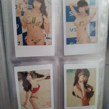 아오야마 히카루 폴라로이드 4장 세트
