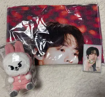 straykids 스키즈 skzoo 스마트폰 홀더 타월 리 비트 리노