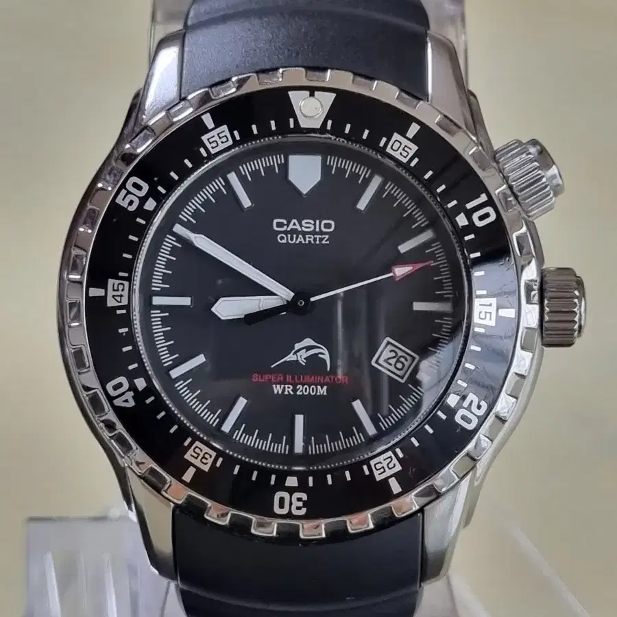 CASIO 카시오 Vintage excellent condition black marlin Super