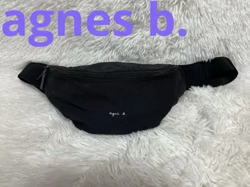 새상품급 agnes b. 에네스베 웨스트 파우치 백 바디백