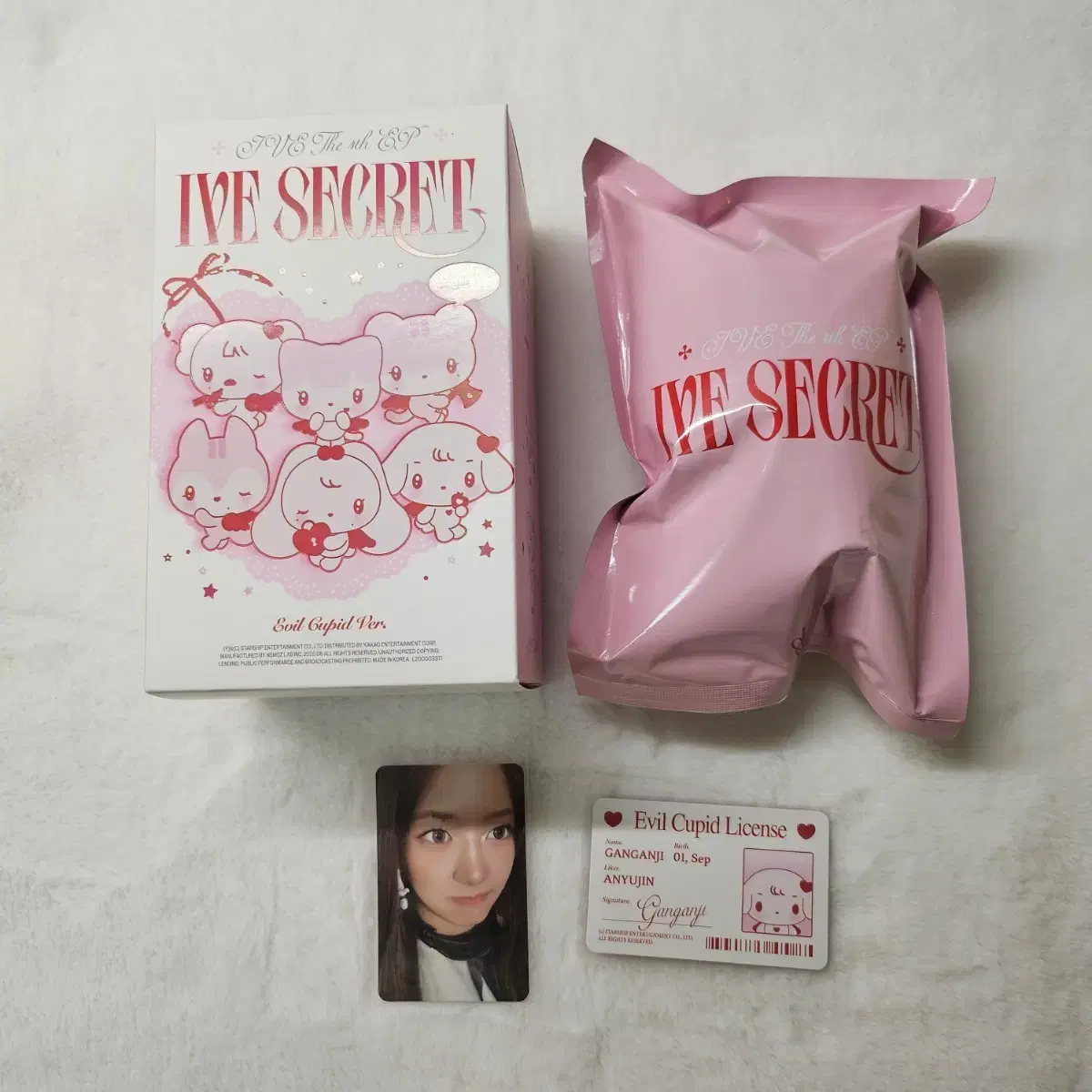IVE SECRET EVIL CUPID レイ　ウォニョン　2個セット IVE SECRET EVIL CUPID Ver. ウォニョン トレカ - メルカリ
