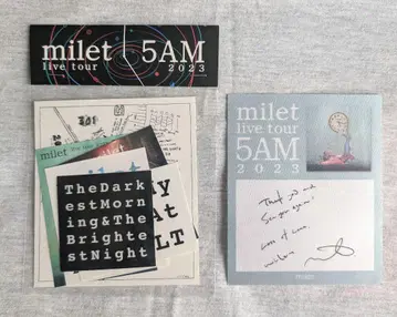 milet 5AM 투어 굿즈 스티커 패스 스티커