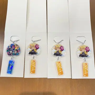 [ 새상품 ] 귀멸의 칼날 아크릴 키링 4개 세트 이온