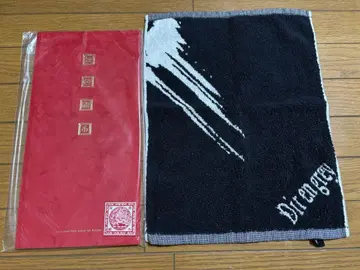 Dir en grey 투어 빵 핸드 타월 세트