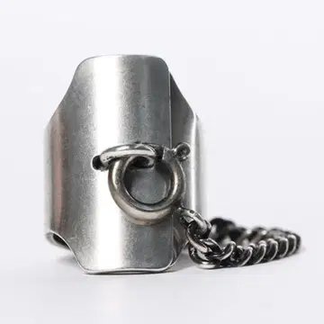 ANN DEMEULEMEESTER LOCKRING 락 반지 본인 착용