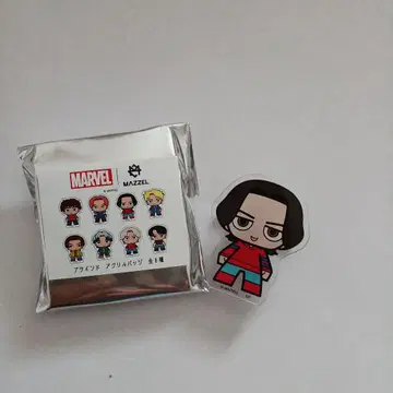 MAZZEL RAN 란 MARVEL 콜라보 아크릴 배지
