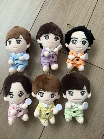 키스마이 봉제 인형 6체 세트