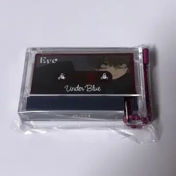 Eve Under Blue 복권 뮤직 키링 burgundy 비