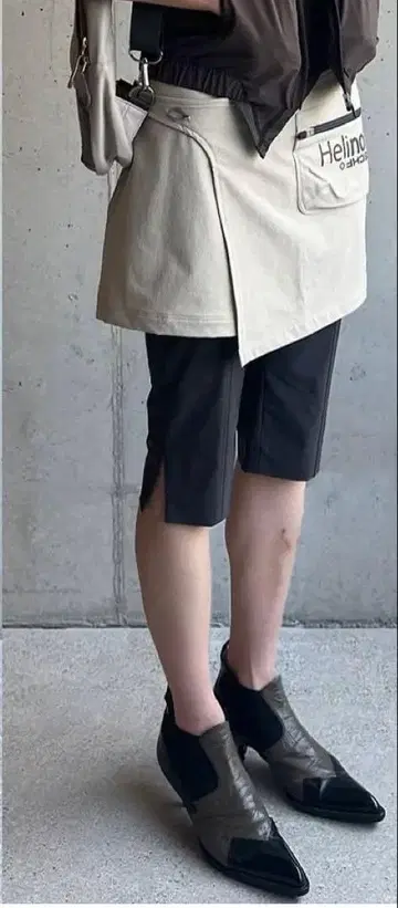 MSCHF 미스치프 카프리 팬츠 그레이