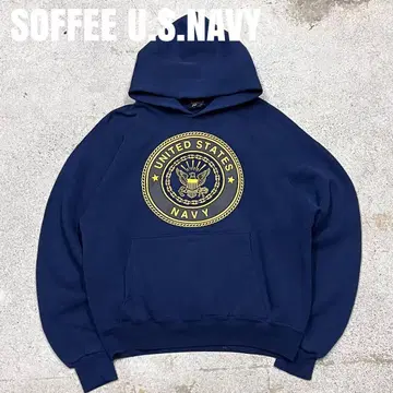 7450 USA제 SOFFE US NAVY 양면 프린트 후드티
