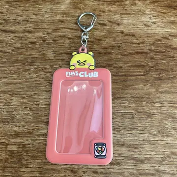 르세라핌 김채원 트레이딩 카드 홀더 케이스 홍피피 FIM's CLUB