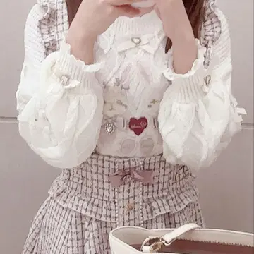 LIZLISA 니트 치마바지 세트