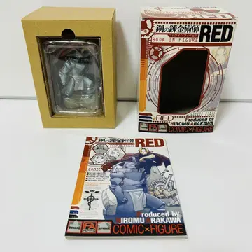 강철의 연금술사 북인피규어 RED